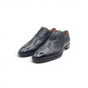Christian Louboutin Greggo Leather Oxford Shoes Black EU 41 US 8 - $1050